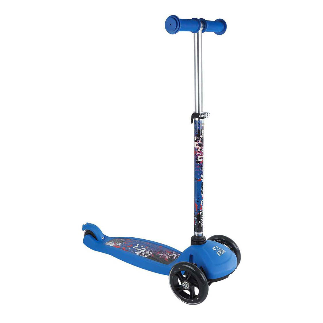 Street Rider Scooter a 3 ruote con sterzo regolabile Abec 7 Blue