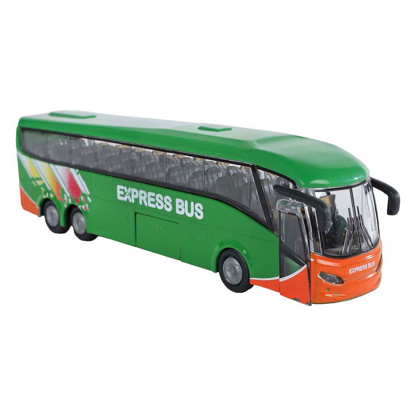 Bus mappamondo per bambini che trasmette luci e suoni, 18,5 cm