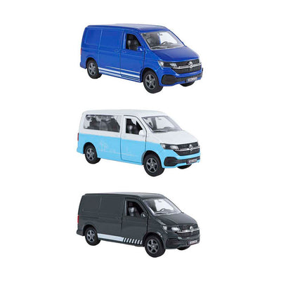 Kids Globe VW Transporter Die Cast PB 3Ass 13.5 cm
