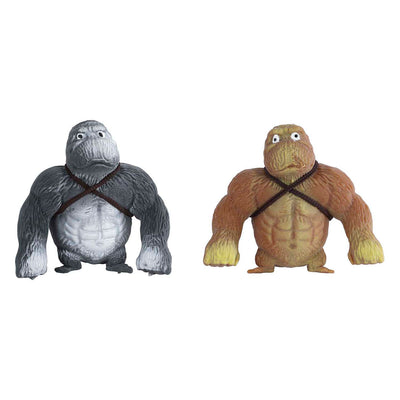 Jungle Expedition Super Strech Gorilla 9cm 2ass