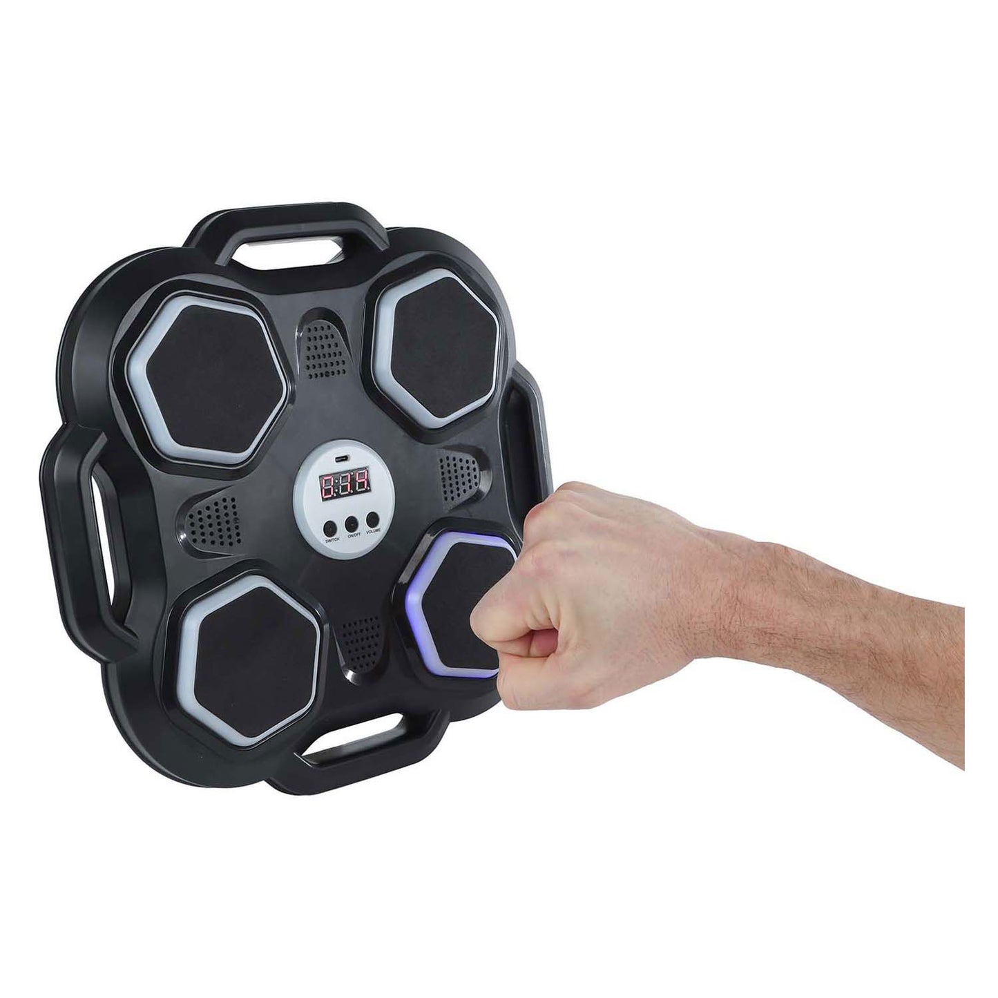 Macchina da boxe elettronica Gametime con luci e suoni
