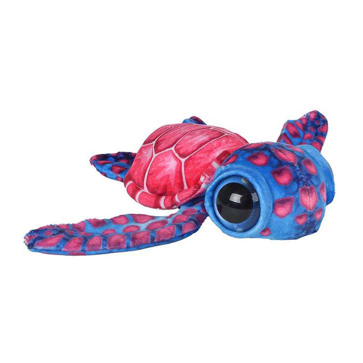 Peluche tartaruga di destinazione profonda rosa, 18 cm