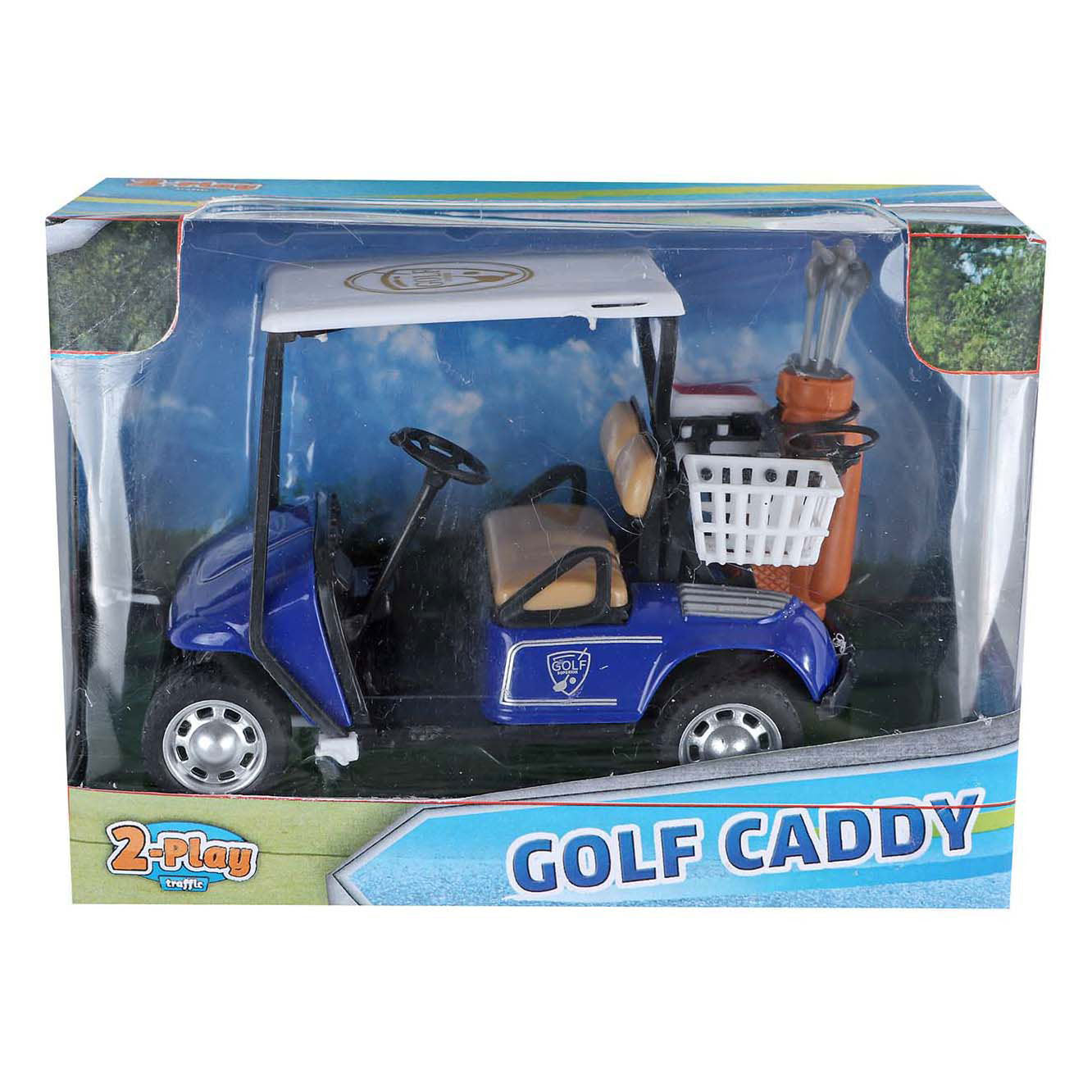 Caddy da golf da 2 giochi con mazze da golf