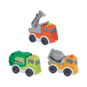 Mini club bouwvoertuig free wheel, 8cm - afbeelding 1