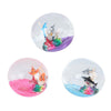 Bola de océano profundo de destino con animales marinos, 9 cm