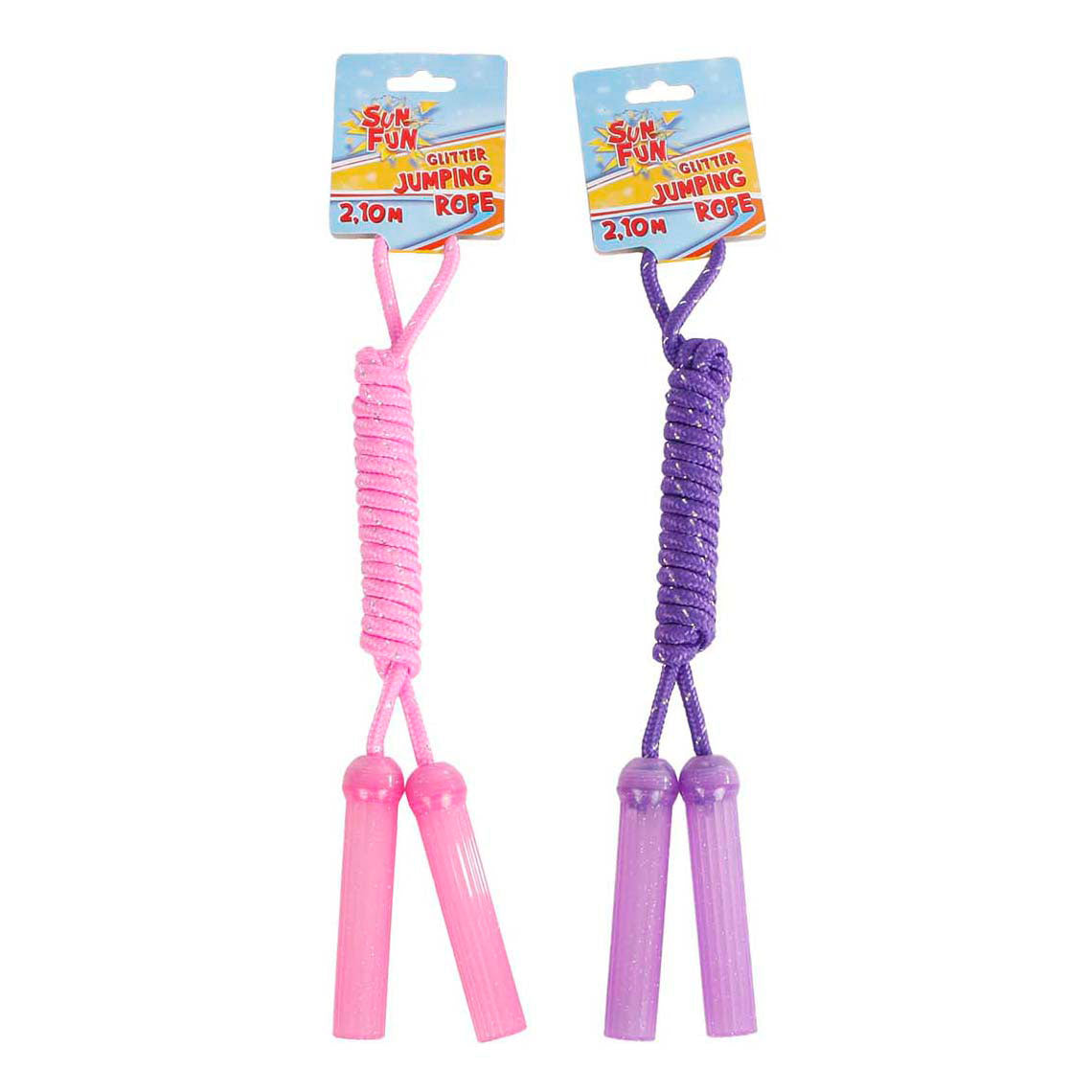Sun Fun Fun Glitter Jumping Rope, 2,10m
