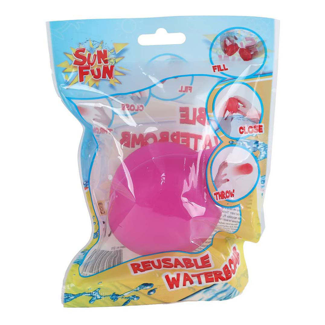 Sun Fun divertente palloncino d'acqua riutilizzabile 6 cm