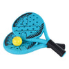 Gametime Padel Juego de 2 raquetas con pelota en la bolsa de almacenamiento, 3DLG.