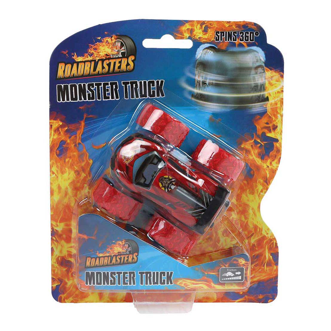 Roadblasters bigfoot spinning car pressofuso a frizione