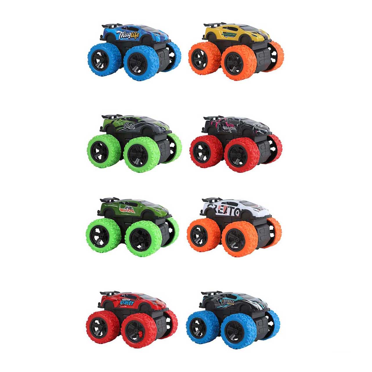 Roadblasters bigfoot spinning car pressofuso a frizione