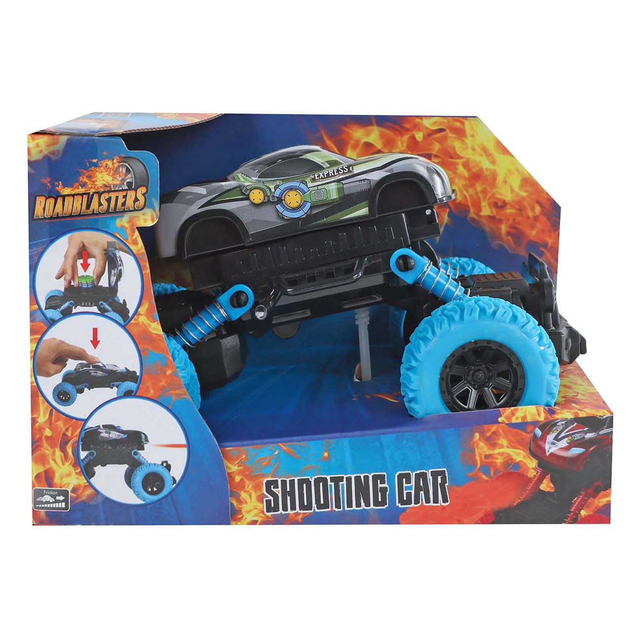 Función de disparo de camión de ruedas grandes de Roadblasters