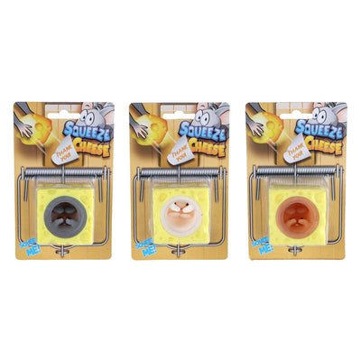 Squeeze cheese pop up muis uit kaas