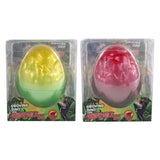 Dinoworld ei met groeiende dinosaurus met edelsteen 8cm - afbeelding 1