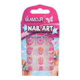 Glamour kunstnageltjes 12stuks 3ass 10cm - afbeelding 4