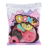 Van manen fluffy menu pluche met 4 donuts - 40cm