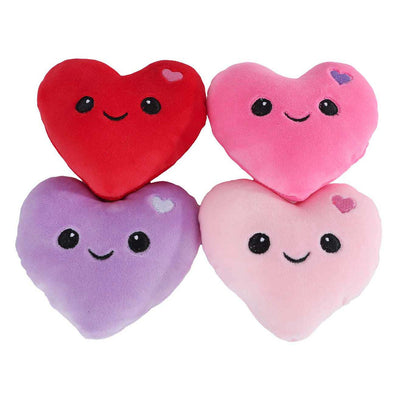 Menu soffice gelato in peluche con 4 cuori - 36 cm