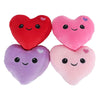Menú esponjoso helado de peluche con 4 corazones - 36cm