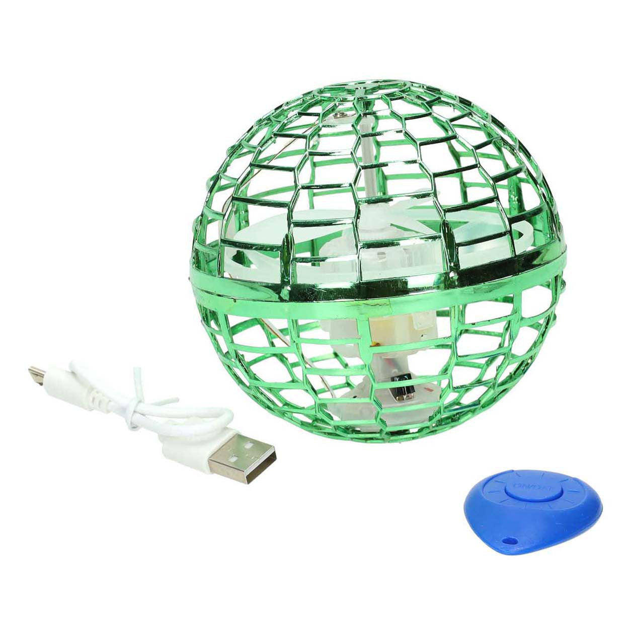 Bola voladora OVNI con luz USB