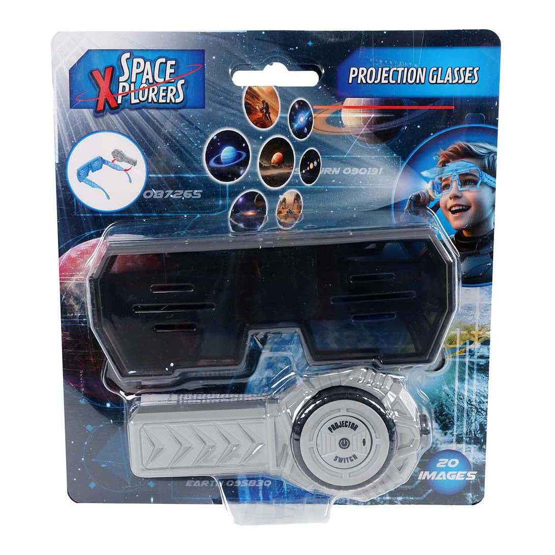 Gafas proyector Space Explorers con 20 imágenes