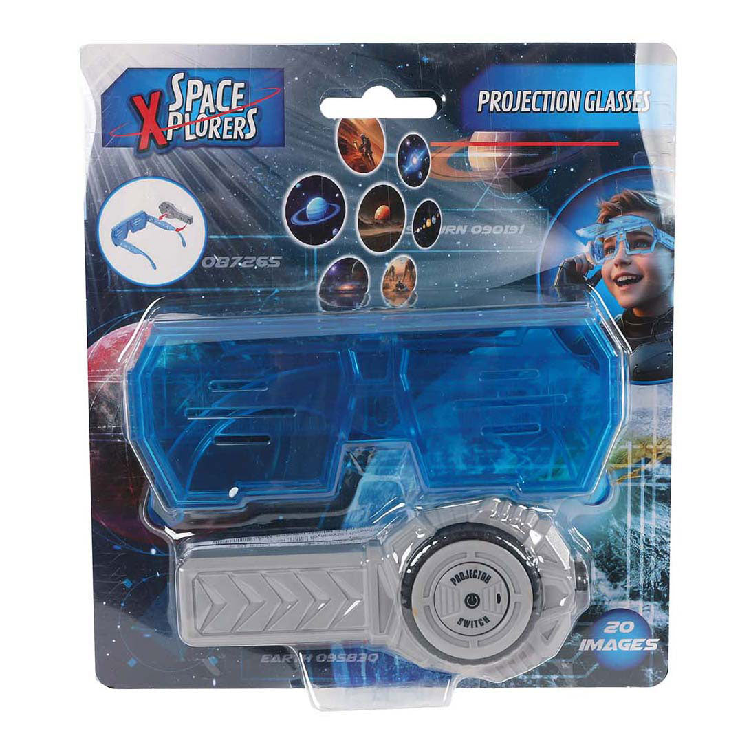 Gafas proyector Space Explorers con 20 imágenes