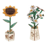 Haz tus propias flores de madera - 20,5 cm - afbeelding 2