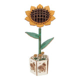 Haz tus propias flores de madera - 20,5 cm - afbeelding 3