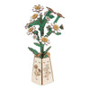 Maak je eigen houten bloemen - 20,5cm