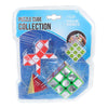 Brain games puzzelkubus set - 4st.