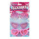 Occhiali glamour e trendy per ragazza - 3 pz.