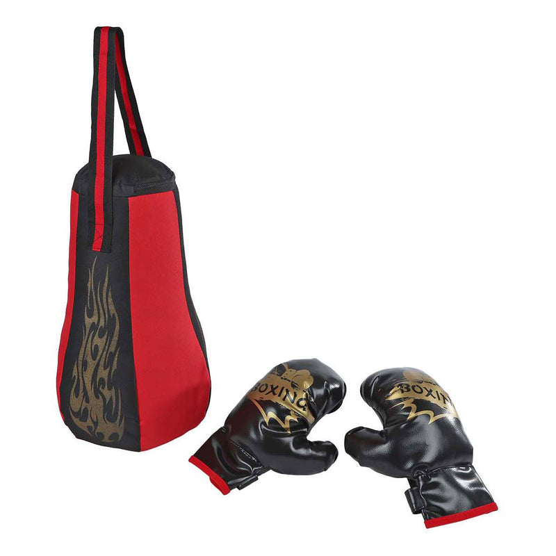 Sacco da boxe Gametime con guantoni da boxe - 40 cm
