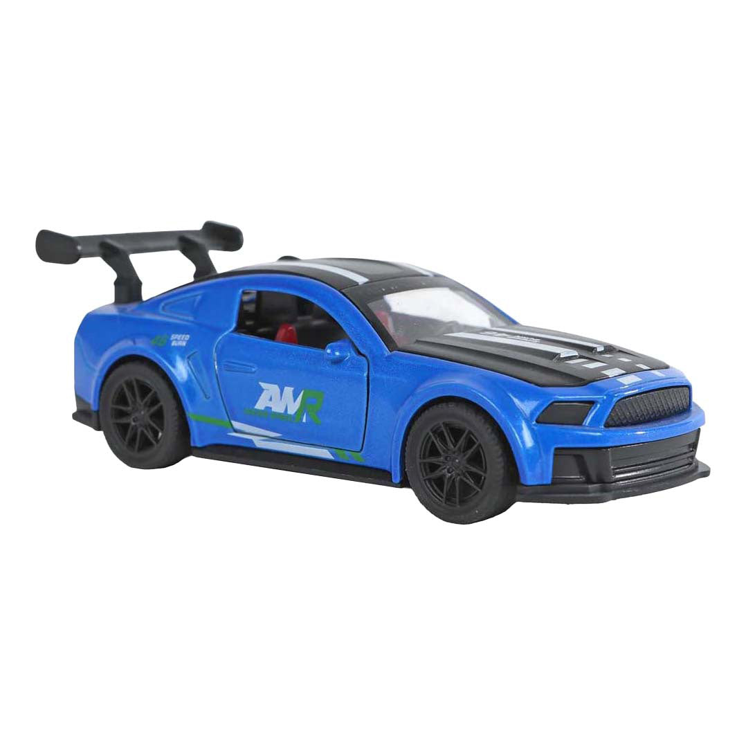 Coche deportivo para 2 juegos con retroceso de 11,5 cm.
