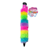 Penna arcobaleno jumbo soffice e glamour - 28 cm - afbeelding 2