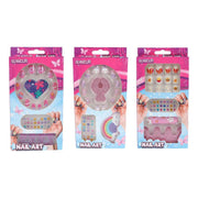 Unghie artificiali glamour con diamanti - 12 pz. - afbeelding 1