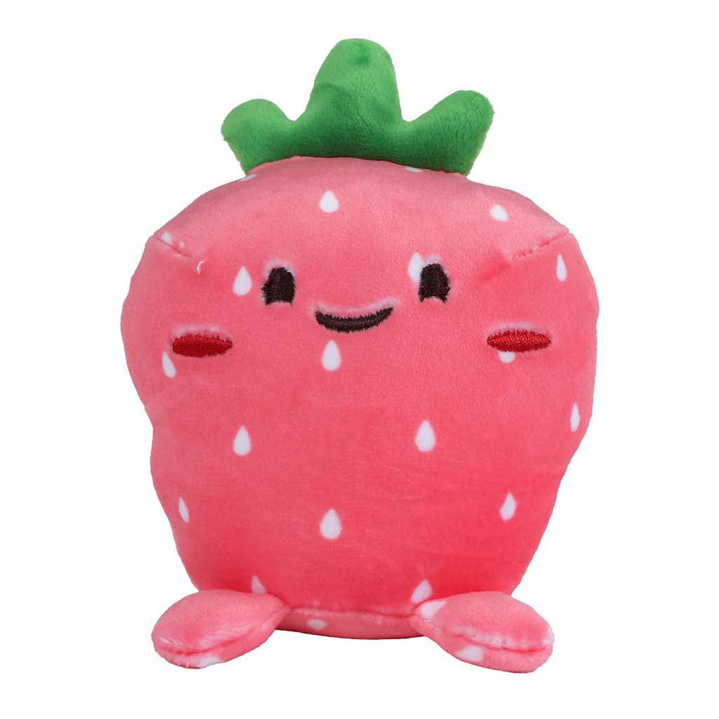 Soffice menù di frutta e verdura in peluche - 12-14 cm