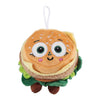 Fluffy menu food pluchen knuffeltje - 13cm