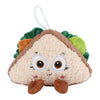 Fluffy menu food pluchen knuffeltje - 13cm