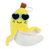 Menú esponjoso peluche fruta con gafas de sol - 6cm