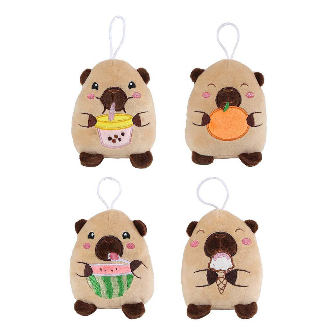 Peluche Capibara Portami a casa - 14 cm