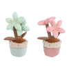 Portami a casa peluche pianta con 2 fiori l - 24 cm