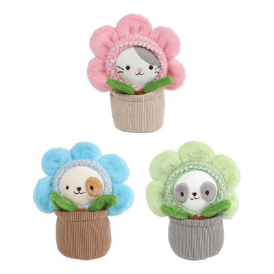 Take me home poes in pot pluche - 16cm