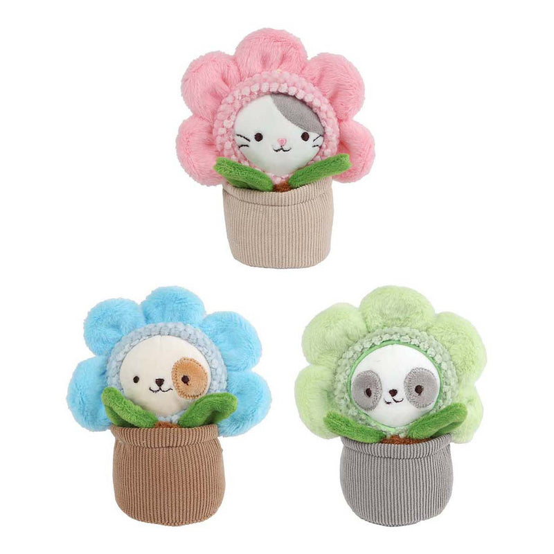 Take me home poes in pot pluche - 16cm