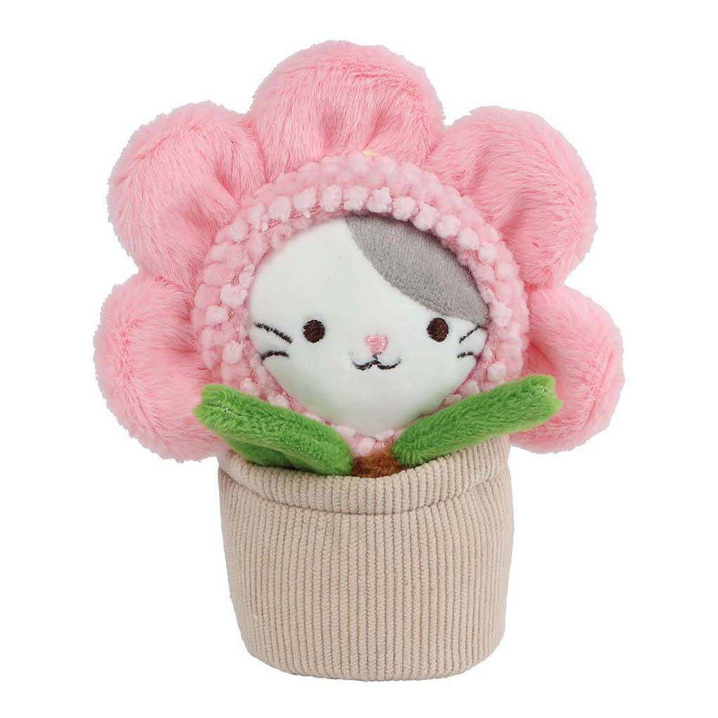 Peluche gato en maceta Llévame a casa - 16cm