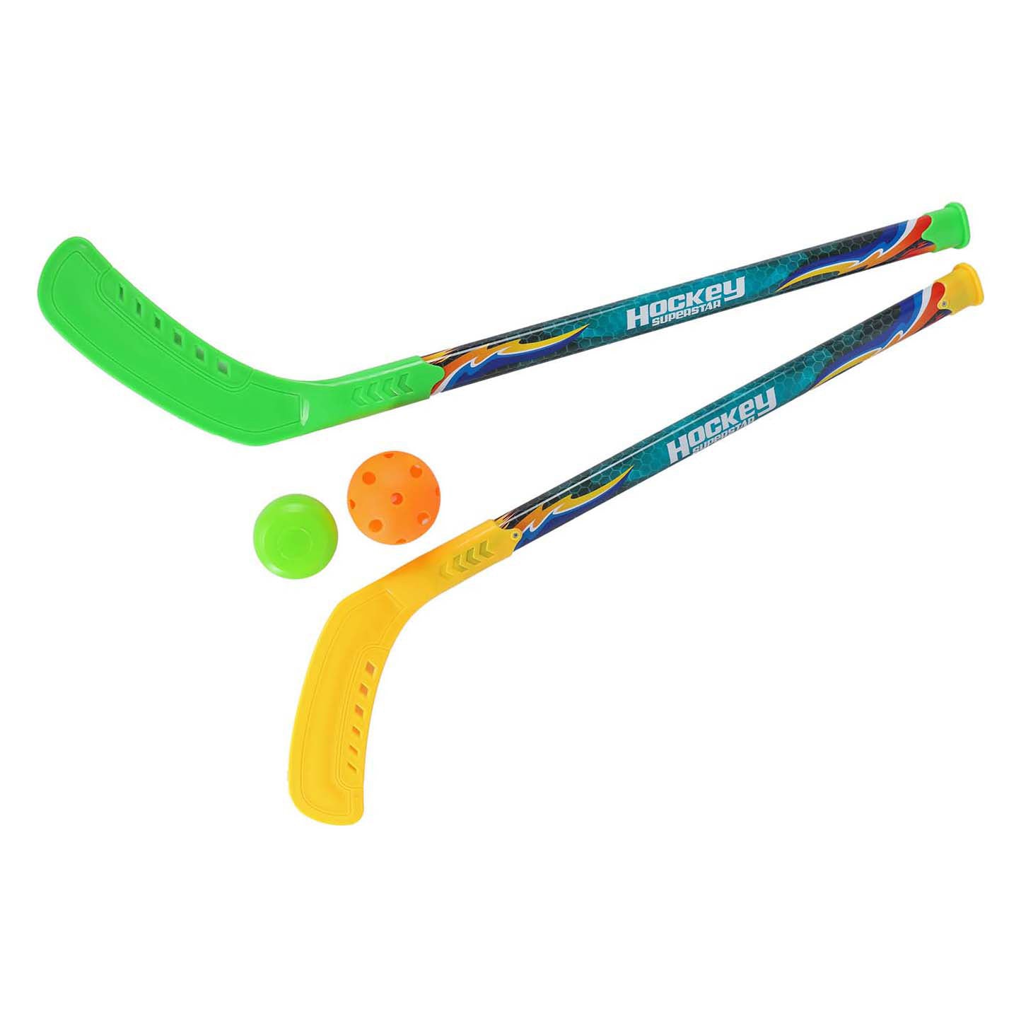 Juego de hockey Gametime con pelota y disco.