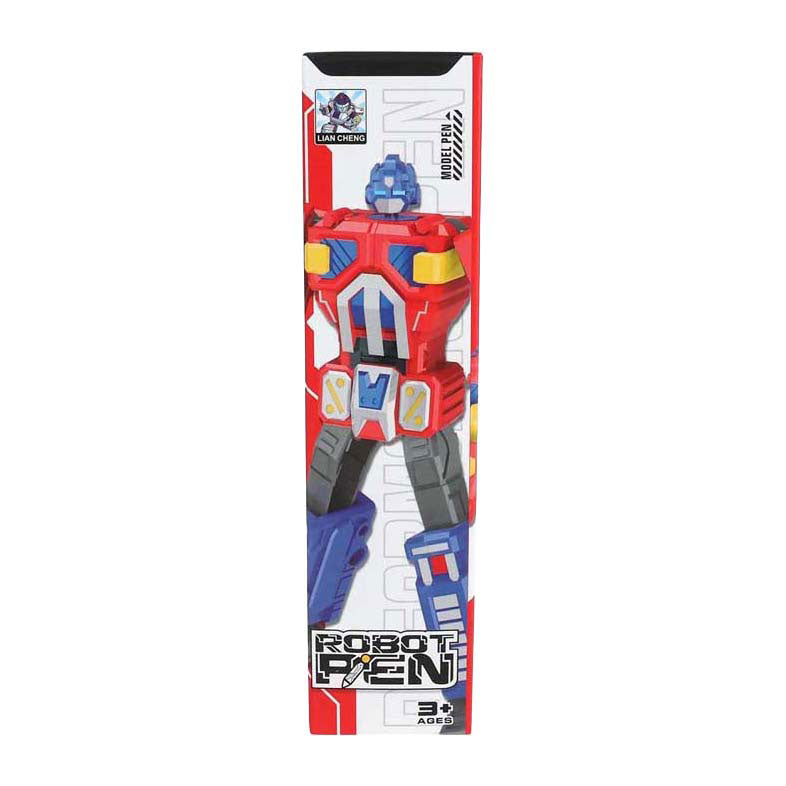 Bolígrafo transformador robot, 14cm