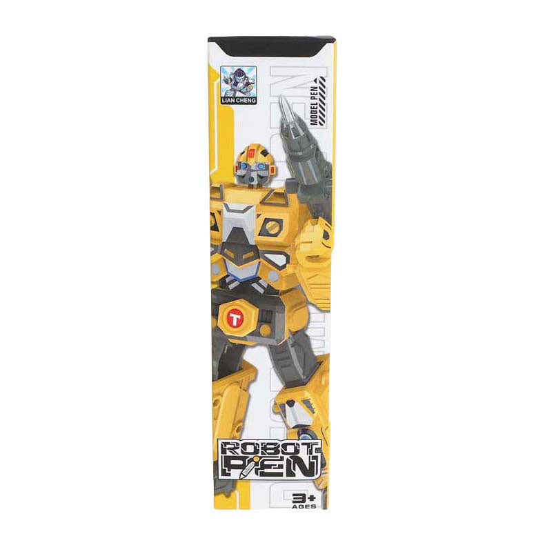Bolígrafo transformador robot, 14cm