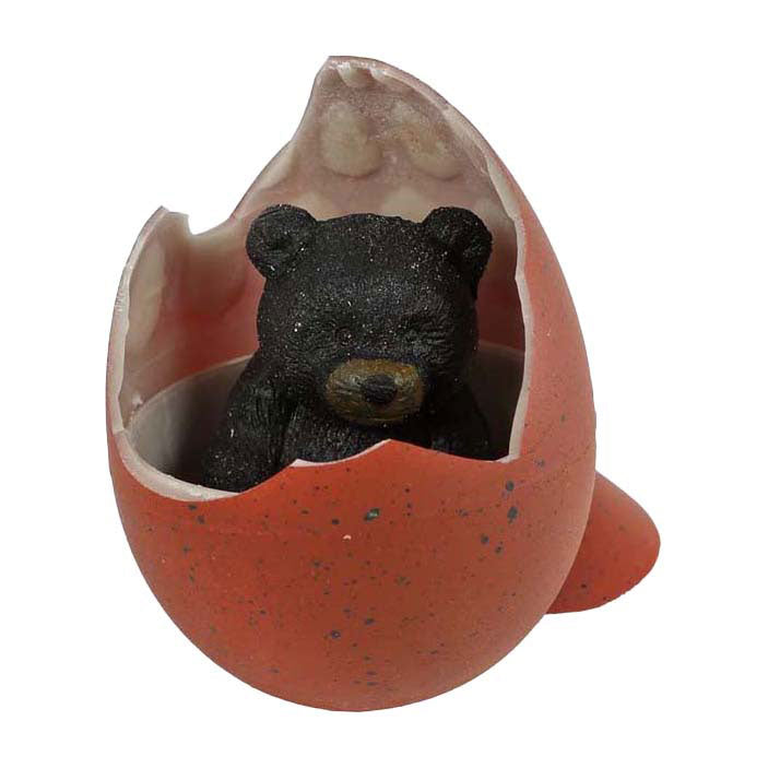 Orso nero in crescita nell'uovo