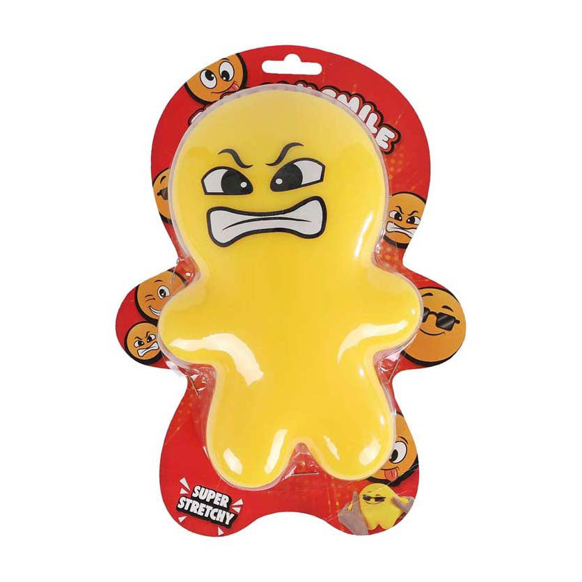 Emoji poppetje squeeze anti-stress 17cm