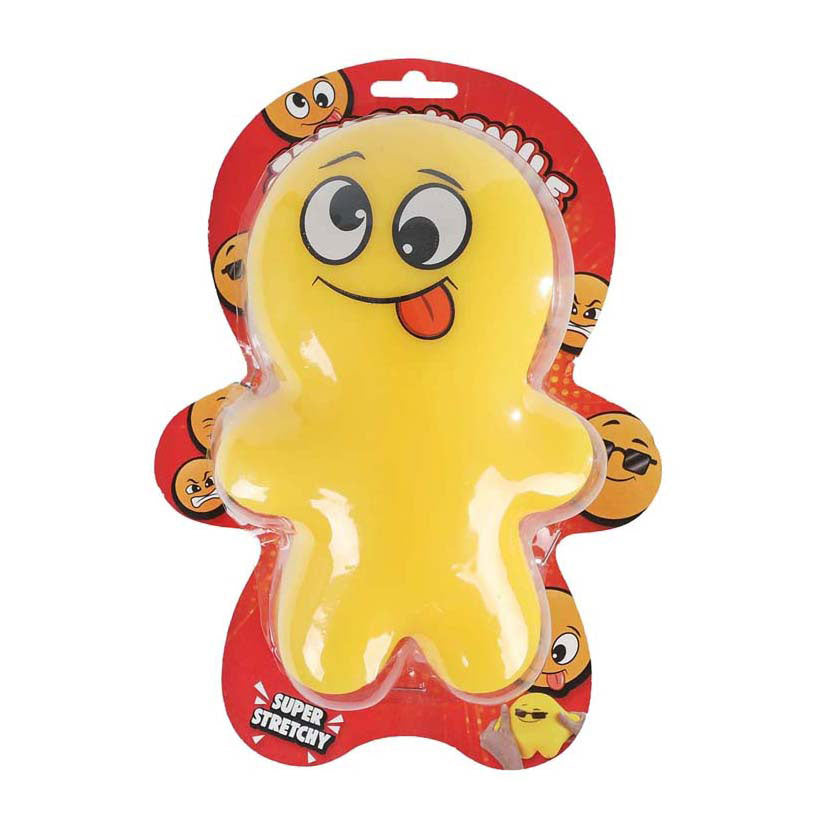 Emoji poppetje squeeze anti-stress 17cm