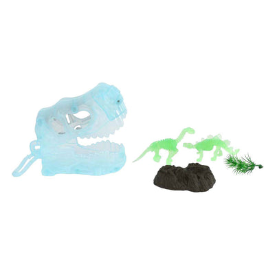 Dinoworld Dinosauro 3D con portachiavi con 2 dinosauri