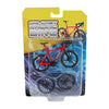 Metalen racefiets met reservewielen - 10cm